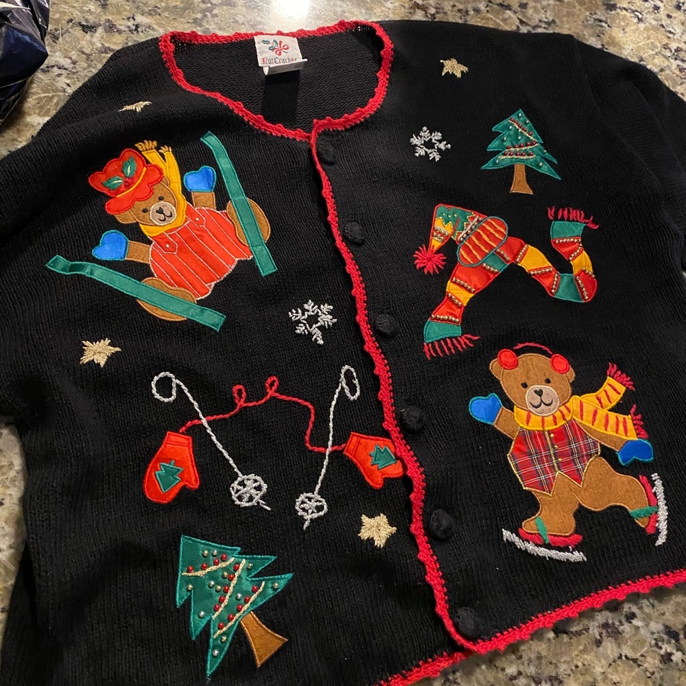 Vintage Christmas Cardigan